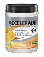 PacificHealth Accelerade, All Natural Sport Hydration Drink Mix with Protein, Carbs, and Electrolytes for Superior Energy Replenishment - Net Wt. 2.06 lb., 30 serving (Orange)
