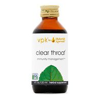 Clear Throat | 4 fl. oz. | Soothing, Natural Throat Relief | Fast-Acting Syrup