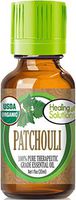 Organic Patchouli Essential Oil (100% Pure - USDA Certified Organic) Best Therapeutic Grade Essential Oil - 30ml