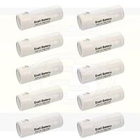 (10-PACK) Medical Battery For Otoscopes Cardinal Medical CJB-191,Chloride MEDIC LUX, MED-72200, Diversified Medical N N36751,Keeler 1919-P-5020 MEDIC LUX,VISTA 200 HANDLE,N1027, 199121,3.5 SUPERLUME