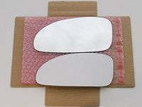 New Replacement Mirror Glass with FULL SIZE ADHESIVE for 2000 - 2005 BUICK LESABRE Driver Side View Left LH