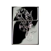 Lighter - Dragon Serpent High Polish Chrome - Star Int. Inc Brand