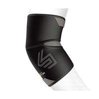 Shock Doctor Elbow Compression Sleeve with Extended Coverage (Black, XX-Large)