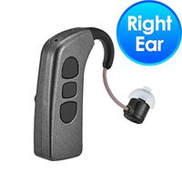 Mimitakara (Classic) (Right Ear) FDA Registered Rechargeable Bluetooth Personal Hearing Amplifier (BTE), use AC Adapter(Included) and AA Battery to Charge The Amplifier