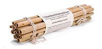Organic Bamboo Drinking Straw 12-Pack