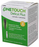 ONETOUCH DELICA PLUS LANCETS 100CT 30G