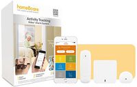 Home8care Activity Tracking Smart Collaborative Care System, Sensor Logs and Records Movements to Monitor Irregular Activities, 1x Activity Sensor, 1x Hub, Compatible with Alexa