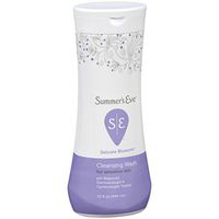 Summer's Eve Delicate Blossom PH Balanced Feminine Cleansing Wash for Sensitive Skin, 15 Oz