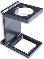 HAWK FOLDING 1" MAGNIFIER 7X W/SAE-METRIC RULER - MG7550