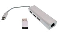 USB C to Ethernet Adapter,USB to Ethernet Adapter,USB c hub, Thunderbolt 3 to 100M Ethernet Gigabit Ethernet Adapter Compatible for MacBook Pro, iPad Pro/MacBook Air, Surface Book 2 and More USB C