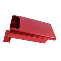 angel3292 Cigarettes Case Box Auto Push-Pull Pocket Tobacco Packs Holder Storage Container - White