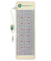Healthyline Pemf Therapy Mat - 72" x 24" Firm - Advanced Multi-Purpose Amethyst Infrared Heating Pad - Muscle Joint Pain, Sciatica, Nerve, Arthritis Pain -12 Photon Red Light LED Therapy - 23 lbs