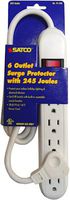 Satco Power Strip 6 Outlet/Switch (3-Pack)