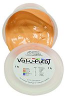 Fabrication Enterprises 10-3941 Val-U-Putty Exercise Putty, Peach(Lx-Soft), 1 lb.
