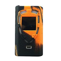 DSC-Mart Protective Case for Smok ProColor 225W TC, Silicone Skin Cover Rubber Sleeve Wrap Fits SMOK Procolor (blackorange)
