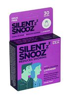 Silent SNOOZ Nasal Dilator Anti-Snore Device - Reusable Lavender Scented Nose Vent (30 Uses)