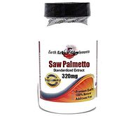 Saw Palmetto Standardized Extract 320mg * 200 Capsules 100% Natural - by EarhNaturalSupplements