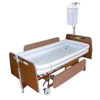 CHJJK Disabled Inflatable Bathtub,PVC Bath Aids with Inflator+Shower Bag + Inflatable Pillow,Elderly for Bedridden Patient Easily Bath in Bed,70.8''31.4''11.8''