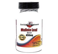 Mullein Leaf 450mg * 100 Caps 100% Natural - by EarhNaturalSupplements