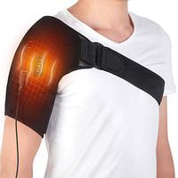 Heat Therapy Shoulder Wrap, Adjustable Shoulder Heating Pad Heated Shoulder Brace for Men and Women Hot Cold Therapy for Frozen Shoulder, Rotator Cuff and Shoulder Dislocation Pain Relief