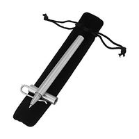 Handmade Stainless Steel Ballpoint Pen,Protable Handmade Stainless Steel Clip Pocket Roller Ball Pen for Outdoor Men Women Office Ballpoint Pen 0.5mm