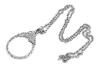 Magnifier Necklace Magnifying Glass Pendant Necklace Vintage Pendant Reading Accesories Books Lover Glass Pendant Jewelry Magnifying Glass Jewellery Eye Glass Necklace Monocle