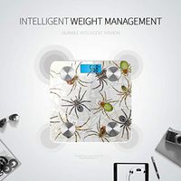 Bluetooth Weight Scale Body Fat Cartoon Insect Crawl Animal Spider Bmi Scale Body Fat Composition Monitor Analyzer with Smartphone App for Body Management-396 Lbs