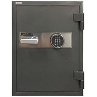 Hollon HS-750E 2 Hr. Fireproof Home/Office Safe, 2.43 cu. ft., Electronic Keypad Lock Charcoal Gray