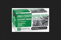 Petoskey Plastics Bag Contractr 42gal Clear 3mil, Brown/A