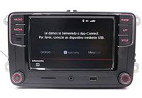 Amzparts Noname RCD330 RCD330G Plus CarPlay App 6.5" MIB Car Radio for Golf 5 6 Jetta CC Tiguan Passat Polo 6RD 035 187B