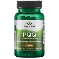 Swanson Pqq Pyrroloquinoline Quinone 10 Milligrams 30 Veg Capsules