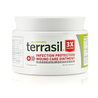 Terrasil® Wound Care - 3X Faster Healing, Dr. Recommended, Infection Protection Ointment for Bed sores, Pressure sores, Diabetic Wounds, ulcers, cuts, scrapes, and Burns - 200g Jar