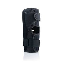 Fla 7568926 Pro Lite Airflow Wrap-Around Hinged Knee Brace, Black, Small