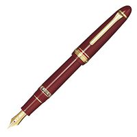 Sailor 1911 Realo Maroon GT 21K Gold Broad Point Fountain Pen - 11-3924-632