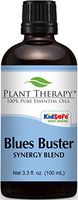 Plant Therapy Blues Buster Synergy Essential Oil 100 mL (3.3 oz) 100% Pure, Undiluted, Therapeutic Grade