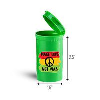 Make Love Not War First Aid Case Pill Container ID 4466G