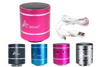 Enjoydeal Portable 10W Rechargeable USB bluetooth Omni-Directional HiFi Stereo Vibrating Speaker for Ipad/iphone/computer/mp4/mp3 player (Pink)