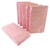 Bulk Buy: Paper Guest Towels/Dinner Napkins, (18) Napkins/Pkg, Pack of (6) (Pink)