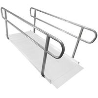 Titan 8' Wheelchair Entry Ramp Handrails Only