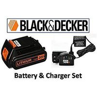 Black and Decker 16v-20v Standard Li-ion Charger 90590282, 1-Pack (Battery & Charger)