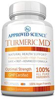 Turmeric MD - with BioPerine & 95% Standardized Turmeric Curcuminoids - Natural Anti-Inflammatory, Antioxidant, Pain Relief and Antidepressant - 60 Capsules (1 Month Supply)