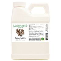 GreenHealth Pecan Nut – 16 fl oz (473 ml) Plastic Jug w/Cap – 100% Pure Carrier Oil