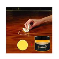 Wood Seasoning Beewax - Traditional Beeswax Polish for Wood & Furniture, All-Purpose Beewax for Wood Cleaner and Polish Wipes - Non Toxic for Furniture to Beautify & Protect, No Build-Up (2PC)