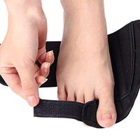 Sundlight A Pair of Flannel Toe Valgus Appliances Thumb Valgus Orthosis for Day and Night Use