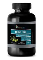 antioxidant Anti Aging - Olive Leaf Extract 500MG - Dietary Supplements - Leaf Olive Extract - 1 Bottle (60 Capsules)