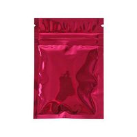 Coolso 20PCS Home&Living Kitchen Supplies Self-Sealing Ziplcok Heat Seal Bag Food Storage Bags Aluminum Foil Vacuum Package(red)