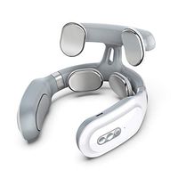 Multifunction Intelligent Cervical and Neck Massager with Heat Deep Kneading Tissue Massage Portable Electric Professional