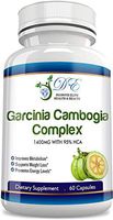 Natural Garcinia Cambogia Extract - 95% HCA for Weight Loss - Natural Appetite Suppressant & Energy Booster, 1400mg for Women & Men (60 Capsules)