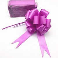 FQTANJU 10 Pieces 30 mm Width, Pull Bow, Large, Purple