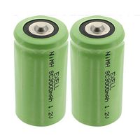 2x Exell 1.2V 3000mAh NiMH SubC Size Rechargeable Button Top Batteries use w/electric razors toothbrushes high power static applications (Telecoms UPS & Smart grid) electric tools electric mopeds